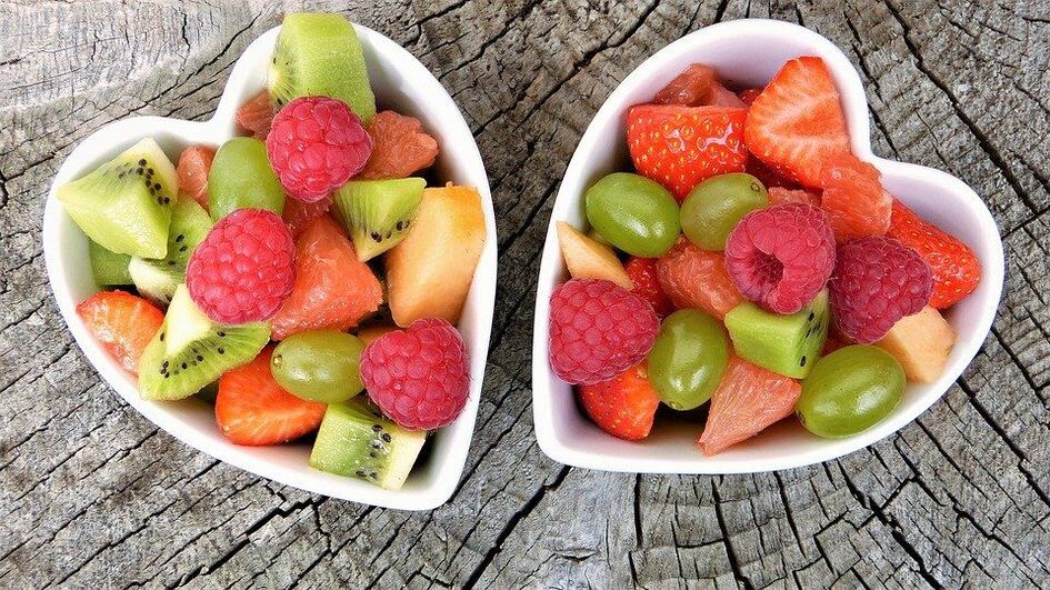 sadje in jagode za hujšanje doma