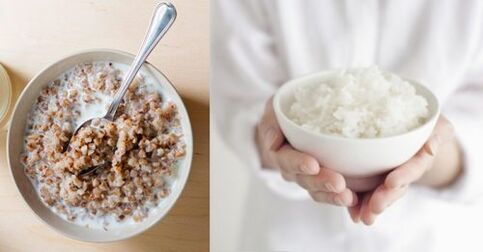 ajdova in riževa kaša za izhod iz keto diete