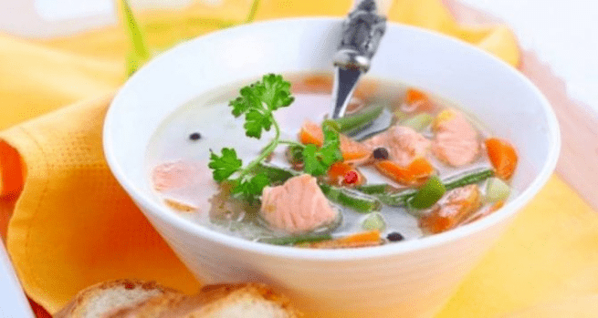 ribja juha na beljakovinski dieti
